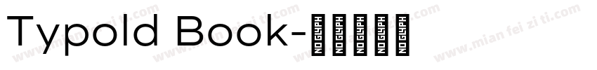 Typold Book字体转换